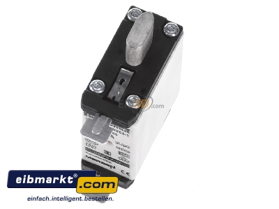 Ansicht oben vorne Mersen NH000GG50V63-1 NH-ZERO-Sicherungseinsatz 63A,Gr.000,AC500V 