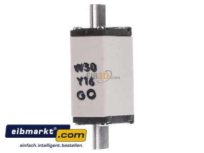 Ansicht hinten Mersen N215016 NH-ZERO-Sicherungseinsatz 80A,Gr.000,AC500V NH000GG50V80-1
