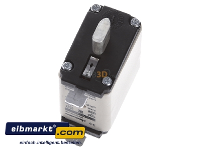 Ansicht oben vorne Mersen NH00GG50V125-1 NH-ZERO-Sicherungseinsatz 125A,Gr.00,AC500V 