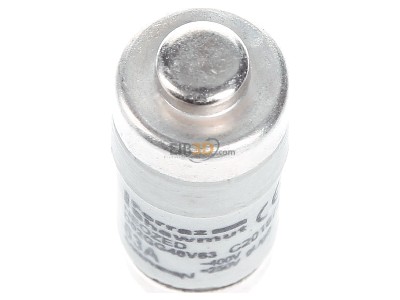 View up front Mersen D02GG40V63 Neozed fuse link D02 63A 
