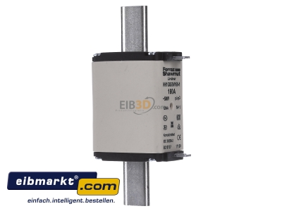 Ansicht links Mersen 1F169. NH-ZERO-Sicherungseinsatz Gr.1, 160A AC500V 