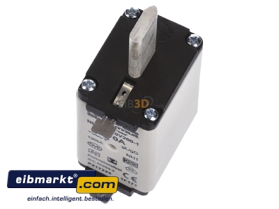 Ansicht oben vorne Mersen 1F171. NH-ZERO-Sicherungseinsatz Gr.1, 200A AC500V 