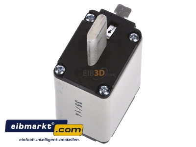 Ansicht oben hinten Mersen 1F171. NH-ZERO-Sicherungseinsatz Gr.1, 200A AC500V 