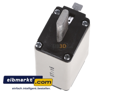 Ansicht oben hinten Mersen NH1GG50V250-1 NH-ZERO-Sicherungseinsatz Gr.1, 250A AC500V 