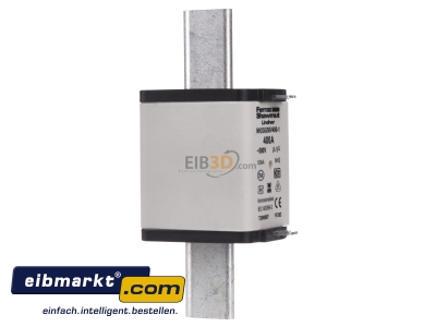 Ansicht links Mersen 1F283. NH-ZERO-Sicherungseinsatz Gr.2, 400A AC500V 