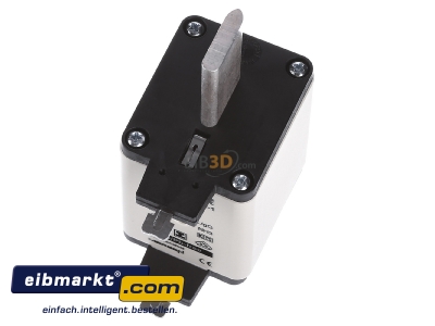 Ansicht oben vorne Mersen NH3GG50V400-1 NH-ZERO-Sicherungseinsatz Gr.3, 400A AC500V 