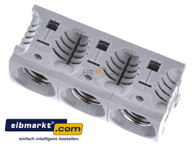 Ansicht oben vorne Siemens Indus.Sector 5SF5268 Diazed-Sicherungssockel 3pol. DIII 3x63A E33 