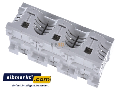 Ansicht oben hinten Siemens Indus.Sector 5SF5268 Diazed-Sicherungssockel 3pol. DIII 3x63A E33 