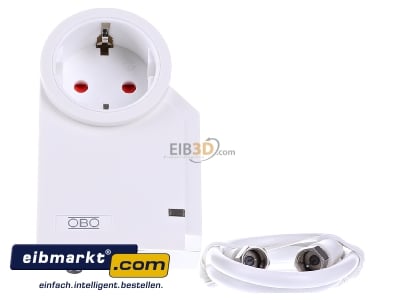 Front view OBO Bettermann FC-SAT-D Surge protection combined applications
