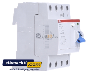 View on the left ABB Stotz S&J F 204A-40/0,5 Residual current breaker 4-p 40/0,5A - 
