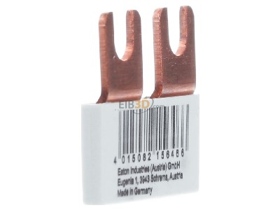 View on the right Eaton EVG-1PHAS/2MODUL Phase busbar 1-p 10mm 

