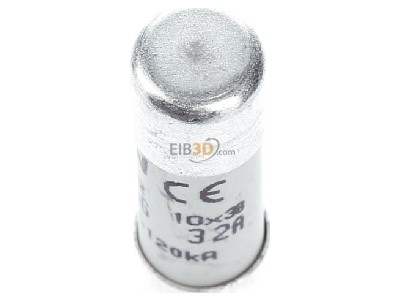 Ansicht oben hinten Mersen FR10GG40V32 Sicherungseinsatz zyl. 10x38 gG 32A/500V 