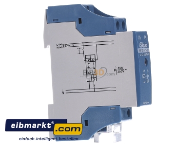 Ansicht links Eltako ER12-001-UC Steuerrelais f.Reihen-EB 1W pot.frei 16A/250V 