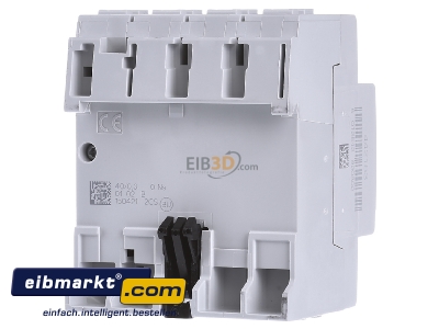 Back view ABB Stotz S&J F204A-40/0,3li Residual current breaker 4-p 40/0,3A 
