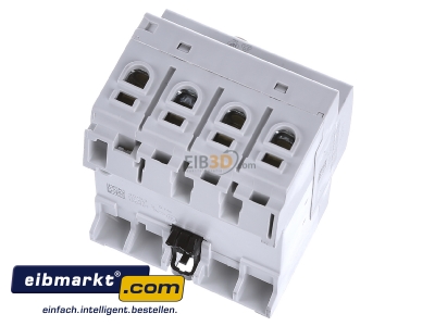 Top rear view ABB Stotz S&J F204A-40/0,3li Residual current breaker 4-p 40/0,3A 
