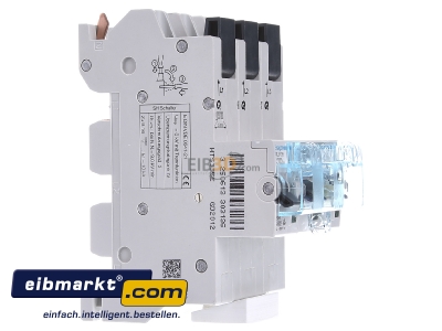View on the left Hager HTS335E Selective mains circuit breaker 3-p 35A
