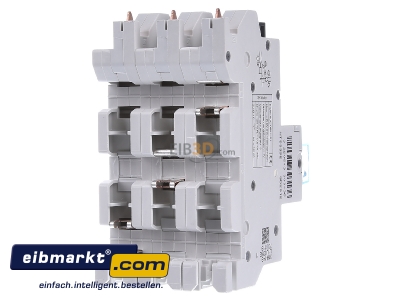 Back view Hager HTS335E Selective mains circuit breaker 3-p 35A
