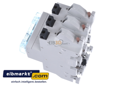 Ansicht oben rechts Hager HTS340E SLS-Schalter 40A,3polig,E-Charak. 