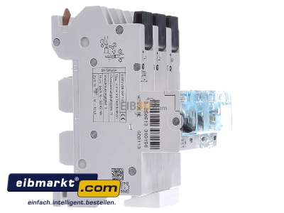 View on the left Hager HTS350E Selective mains circuit breaker 3-p 50A
