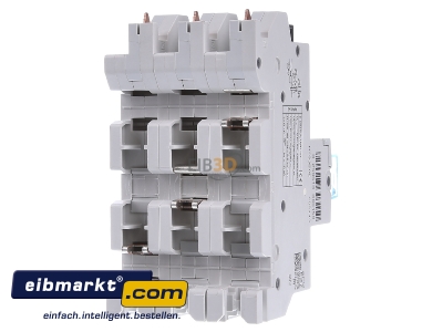 Back view Hager HTS350E Selective mains circuit breaker 3-p 50A
