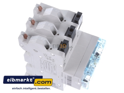 View top left Hager HTS350E Selective mains circuit breaker 3-p 50A
