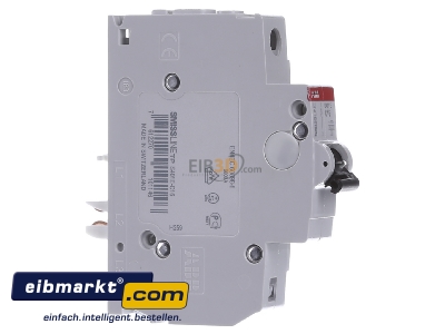 View on the left ABB Stotz S&J S 401E-C16 Miniature circuit breaker 1-p C16A
