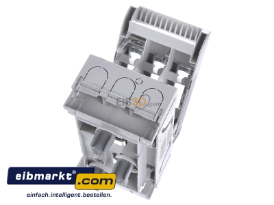 Ansicht oben hinten Rittal SV 9343.010 NH00-Sicherungslasttrenner 3p. Schraube M8 