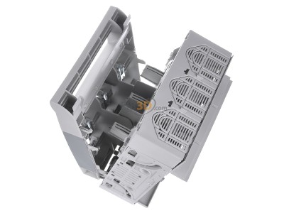 Ansicht oben rechts Rittal SV 9343.100 NH1-Sicherungslasttrenner 3p. Rahmenklemme 