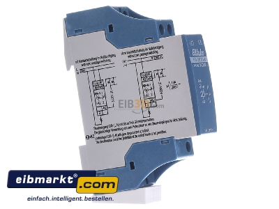 View on the left Eltako ES12DX-UC Latching relay 8...230V AC/DC 
