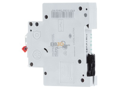 View on the right Eaton PXL-B10/1 Miniature circuit breaker 1-p B10A 
