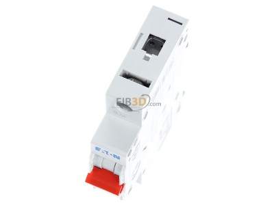 View up front Eaton PXL-B10/1 Miniature circuit breaker 1-p B10A 
