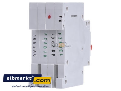 Back view Eaton (Installation) PXL-B10/2 Miniature circuit breaker 2-p B10A 
