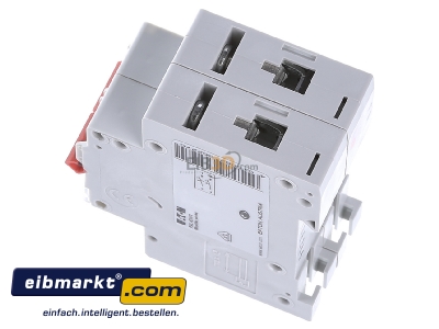 View top right Eaton (Installation) PXL-B10/2 Miniature circuit breaker 2-p B10A 
