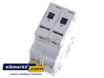 View up front Eaton (Installation) PXL-B13/1N Miniature circuit breaker 1-p B13A 

