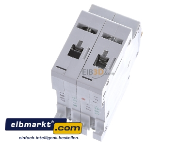 Top rear view Eaton (Installation) PXL-B13/1N Miniature circuit breaker 1-p B13A 
