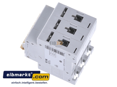 View top right Eaton (Installation) PXL-B13/3 Miniature circuit breaker 3-p B13A - 
