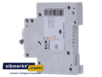 View on the right Eaton (Installation) PXL-B16/1 Miniature circuit breaker 1-p B16A - 

