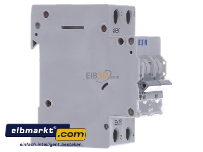 View on the left Eaton (Installation) PXL-B16/2 Miniature circuit breaker 2-p B16A
