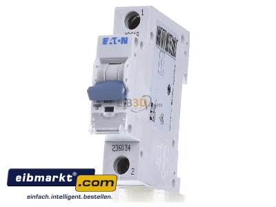 Front view Eaton (Installation) PXL-B20/1 Miniature circuit breaker 1-p B20A - 
