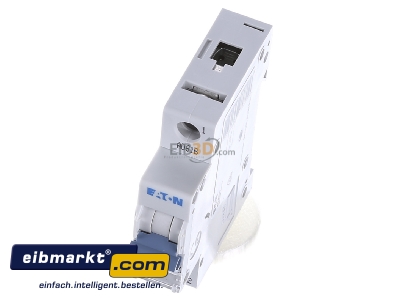 Ansicht oben vorne Eaton (Installation) PXL-B20/1 LS-Schalter m.Beschrift. B 20A, 1p 