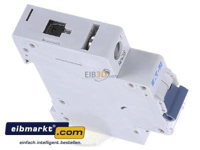 Ansicht oben links Eaton (Installation) PXL-B20/1 LS-Schalter m.Beschrift. B 20A, 1p 