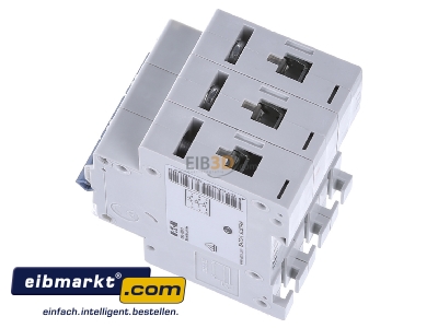 View top right Eaton (Installation) PXL-B20/3 Miniature circuit breaker 3-p B20A - 
