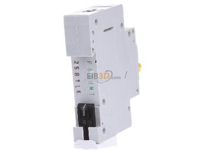 Back view Eaton PXL-B25/1 Miniature circuit breaker 1-p B25A 
