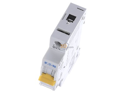Ansicht oben vorne Eaton PXL-B25/1 LS-Schalter m.Beschrift. B 25A, 1p 