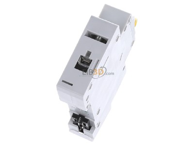 Ansicht oben hinten Eaton PXL-B25/1 LS-Schalter m.Beschrift. B 25A, 1p 