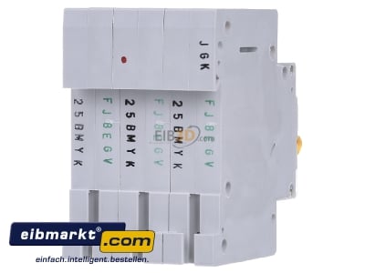 Back view Eaton (Installation) PXL-B25/3 Miniature circuit breaker 3-p B25A - 
