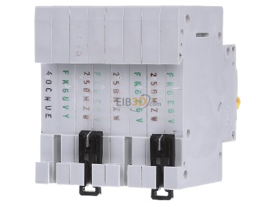 Back view Eaton PXL-B25/3N Miniature circuit breaker 4-p B25A 
