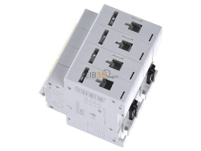 View top right Eaton PXL-B25/3N Miniature circuit breaker 4-p B25A 
