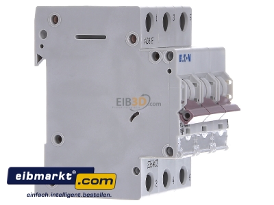 View on the left Eaton (Installation) PXL-B32/3 Miniature circuit breaker 3-p B32A 
