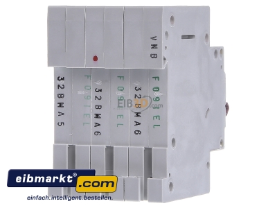 Back view Eaton (Installation) PXL-B32/3 Miniature circuit breaker 3-p B32A 

